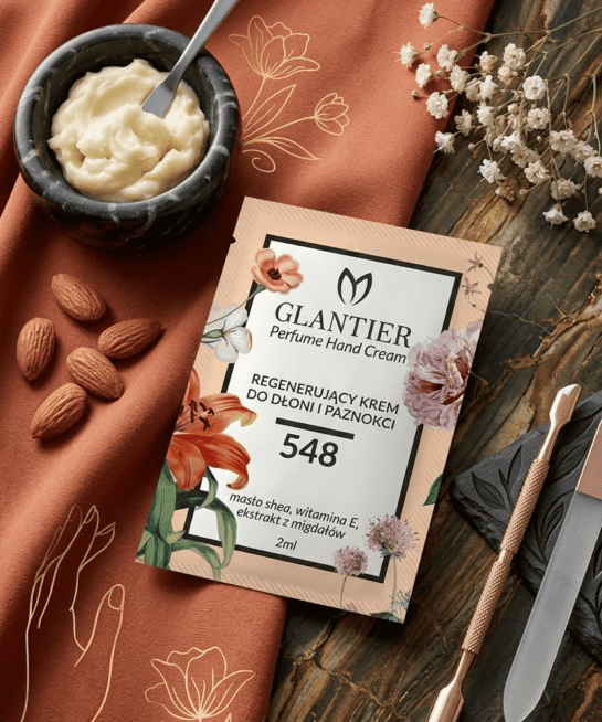 Glantier Hand- en Nagelcrème sample - 548