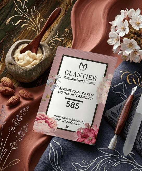 Glantier Hand- en Nagelcrème sample - 585