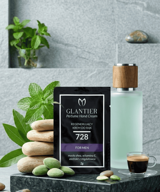 Glantier Hand- en Nagelcrème sample - 728